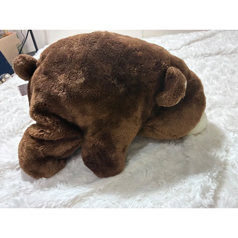 Vintage Gund Snuffles Brown Teddy Bear Plush Stuffed Animal Plushie